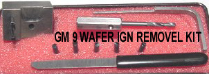 GM 9 Wafer Ignition Removal Kit